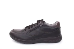 Jomos Herren Schnürhalbschuh Leder Spezialweite K schwarz S22 322414