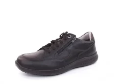 Jomos Herren Schnürhalbschuh Leder Spezialweite K schwarz S22 322414