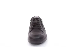Jomos Herren Schnürhalbschuh Leder Spezialweite K schwarz S22 322414