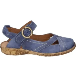 JOSEF SEIBEL Rosalie 49 Damen Sandale Leder blau S12  79549