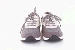 la strada grey wool micro Sneaker Schnürschuh Wechsel- Fußbett grau S21 2002973