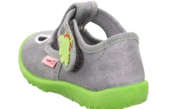 Legero Hausschuh mit Klettverschluss SPOTTY - grau S13  1-009248-2500