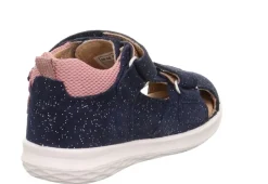Legero Sandale mit Klettverschluss BUMBLEBEE - blau/rosa S13  1-000388-8000
