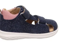 Legero Sandale mit Klettverschluss BUMBLEBEE - blau/rosa S13  1-000388-8000