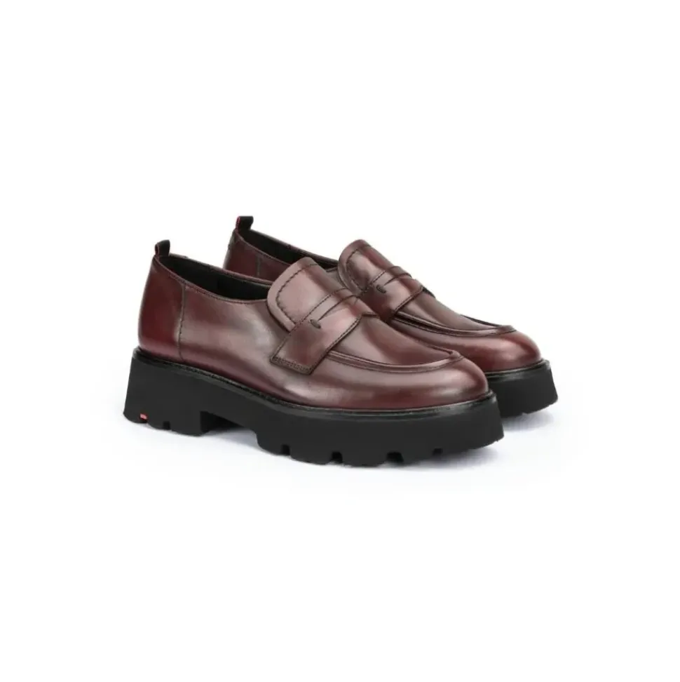 Lloyd Damen Slipper Leder EXTRALIGHT ROT 24-276-06