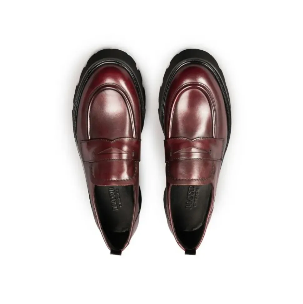 Lloyd Damen Slipper Leder EXTRALIGHT ROT 24-276-06