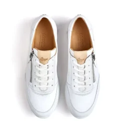 Lloyd Damen Sneaker Low Top Glattleder EXTRALIGHT WEIß 11-775-01