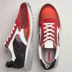 LLOYD Sneaker AMARO Schnürer rot-schwarz-weiß 12-027-03