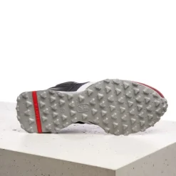 LLOYD Sneaker AMARO Schnürer rot-schwarz-weiß 12-027-03