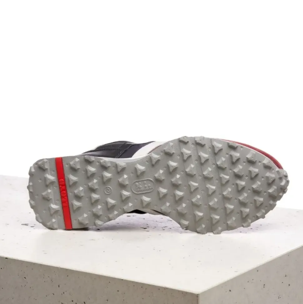 LLOYD Sneaker AMARO Schnürer rot-schwarz-weiß 12-027-03