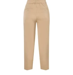 MAC CLEO SUMMER Chino Hose elastischer Bund beige blau S23 0400L304300