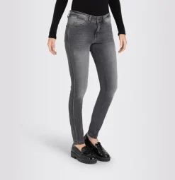 MAC JEANS DREAM SKINNY light anthra used grau S23 0357L26009A