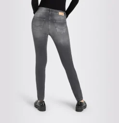 MAC JEANS DREAM SKINNY light anthra used grau S23  0357L26009A