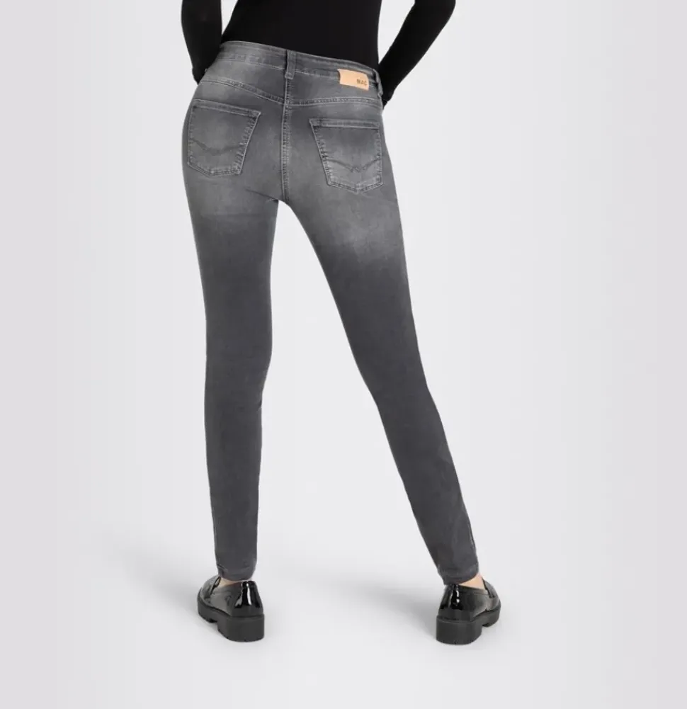 MAC JEANS DREAM SKINNY light anthra used grau S23 0357L26009A