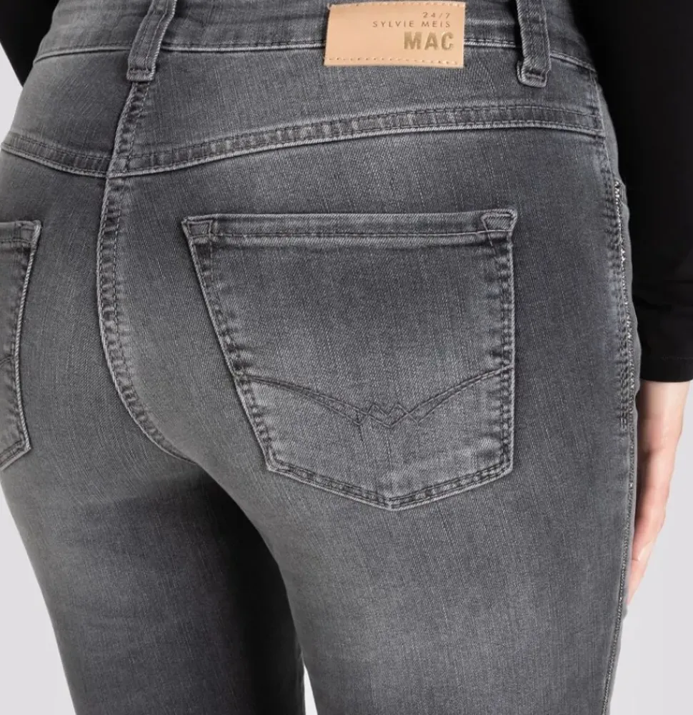 MAC JEANS DREAM SKINNY light anthra used grau S23 0357L26009A