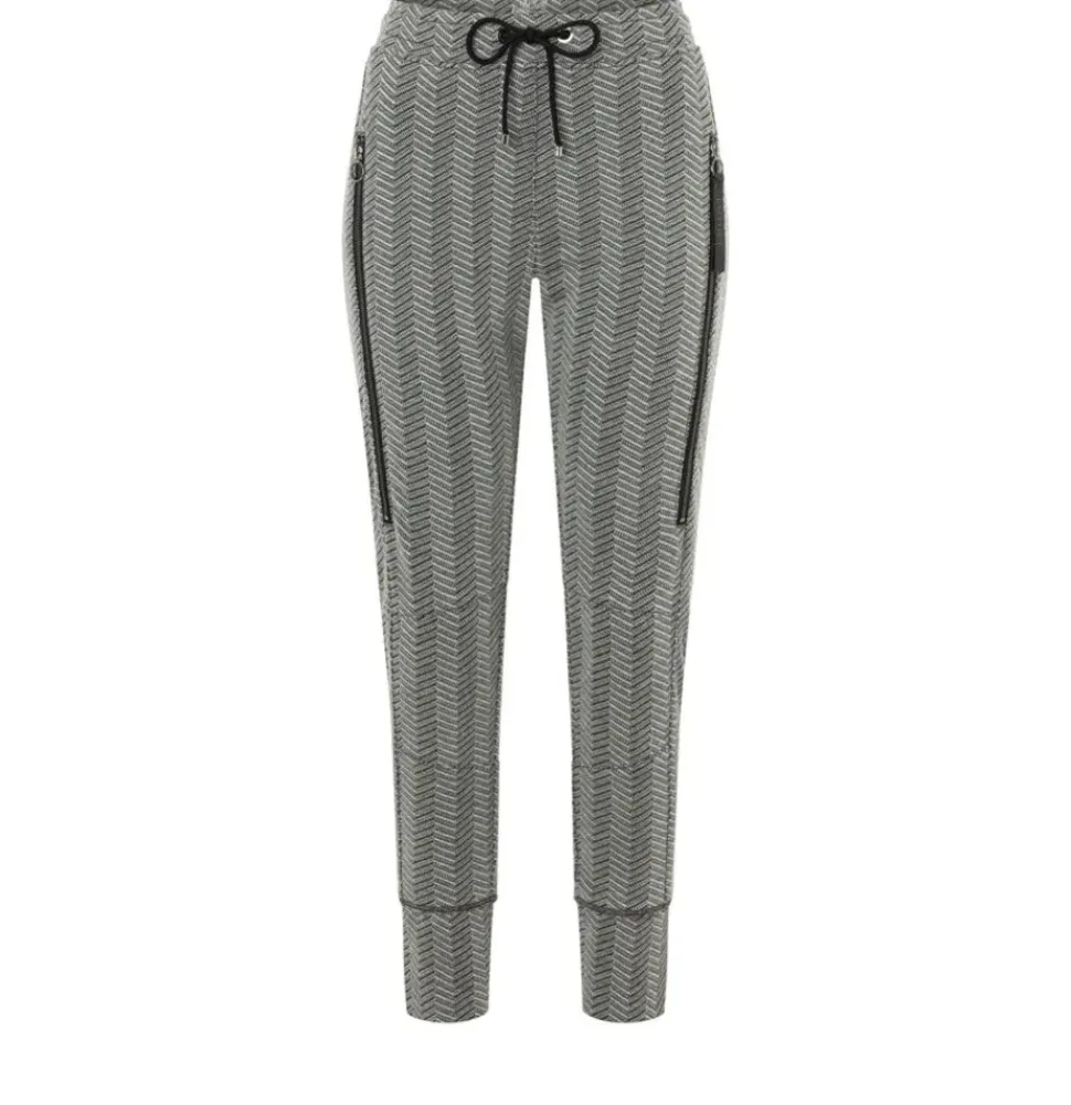 MAC JEANS- FUTURE 2.0 Jump in Hose Zipper- Details grau S23 0172277300