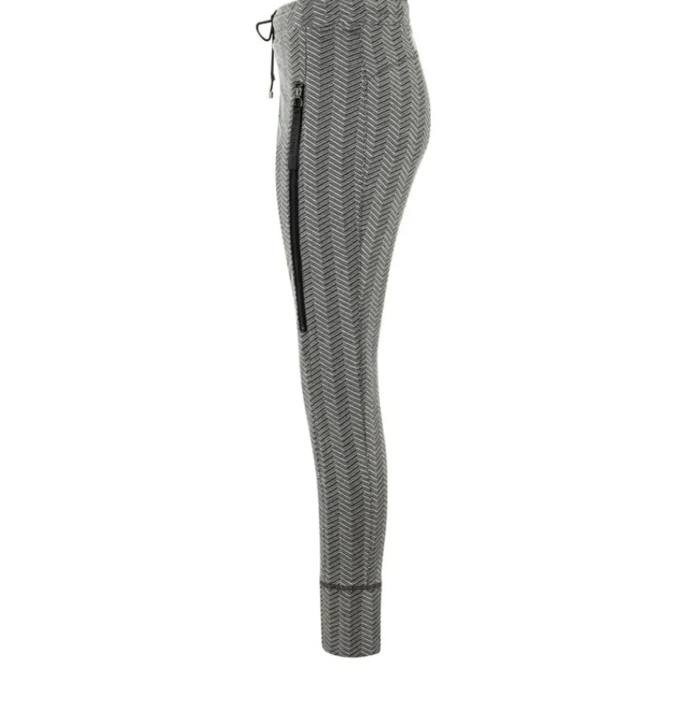 MAC JEANS- FUTURE 2.0 Jump in Hose Zipper- Details grau S23 0172277300