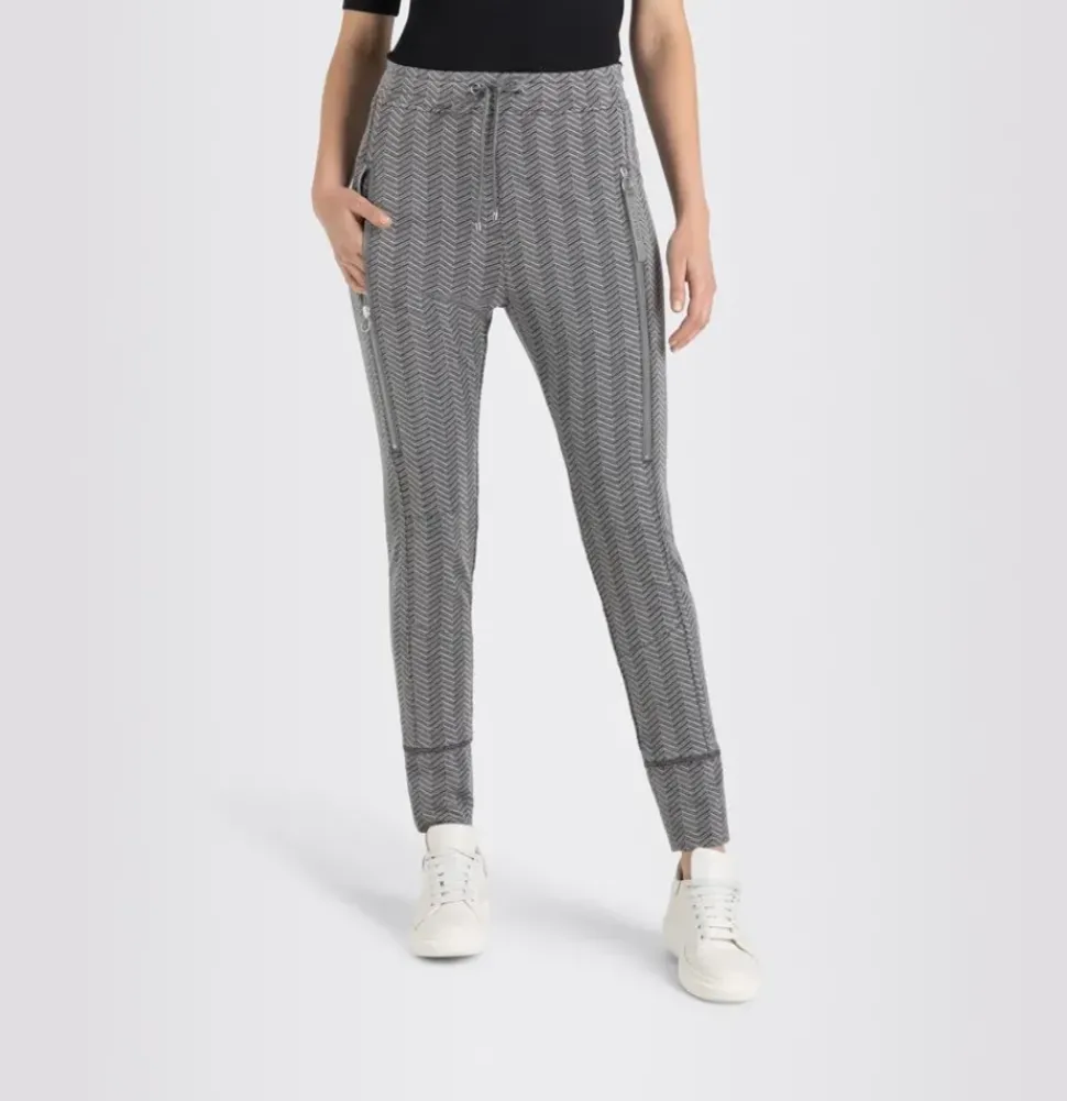 MAC JEANS- FUTURE 2.0 Jump in Hose Zipper- Details grau S23 0172277300