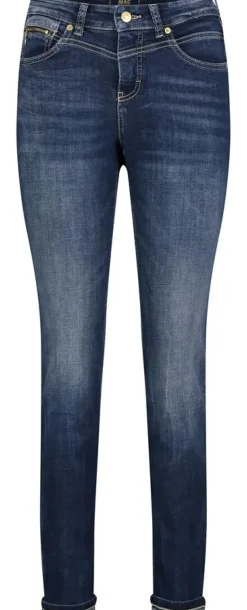 MAC JEANS RICH SLIM Ankle-Länge 5-Pocket-Design blau S23 0389L590490