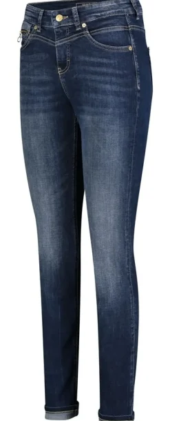 MAC JEANS RICH SLIM  Ankle-Länge 5-Pocket-Design blau S23  0389L590490