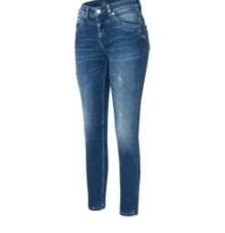 MAC JEANS RICH SLIM Five- Pocket- Style blau S23 038957439A