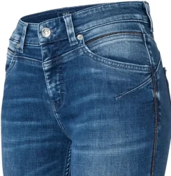 MAC JEANS RICH SLIM Five- Pocket- Style blau S23 038957439A