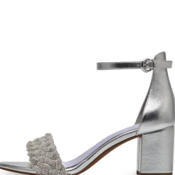 Marco Tozzi Damen Sandalette silber S14 2-28399-42