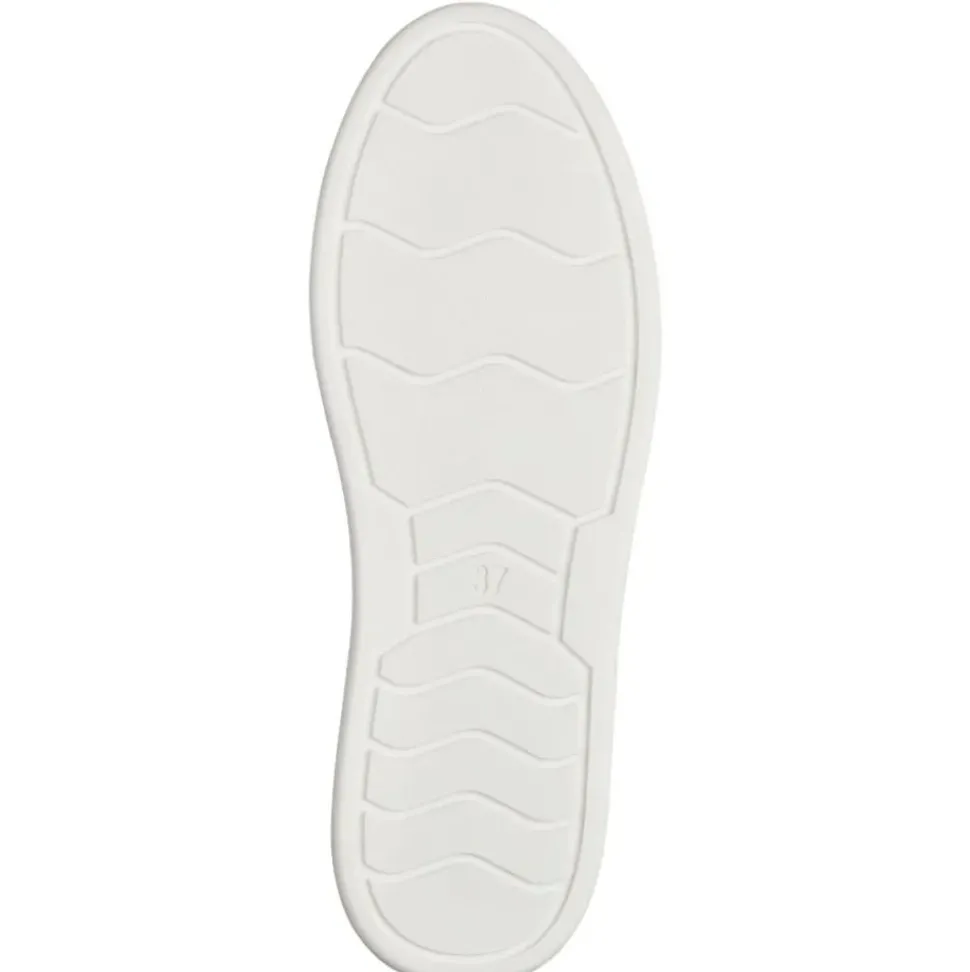 Marco Tozzi Damen Sneaker Plateausohle Strasssteinbesatz weiß S14 2-23715-42