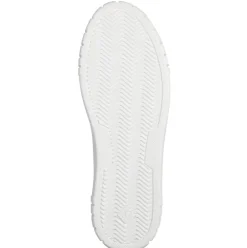 Marco Tozzi Damen Sneaker Vegan Plateausohle Wechselfußbett weiß S14 2-23717-41