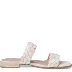 MARCO TOZZI GUIDO MARIA KRETSCHMER Lederpantolette geflochten beige S12  2-2-87110-28