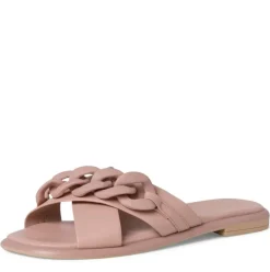 Marco Tozzi Pantolette Leder rosa schwarz S12 2-2-27121-28
