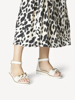 Marco Tozzi Sandale cream/gold S13  2-2-28610-20