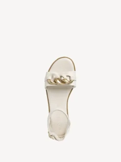 Marco Tozzi Sandale cream/gold S13  2-2-28610-20