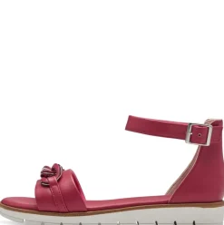 Marco Tozzi Sandale Kettendetail beige pink S14 2-28610-42