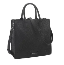 MARCO TOZZI Shopper Allover-Prägung beige,schwarz S22 2-2-61025-29