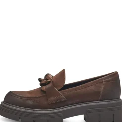 Marco Tozzi Slipper Ketten- Detail schwarz braun S23 2-24705-41