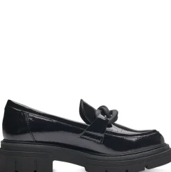 Marco Tozzi Slipper Ketten- Detail schwarz braun S23 2-24705-41