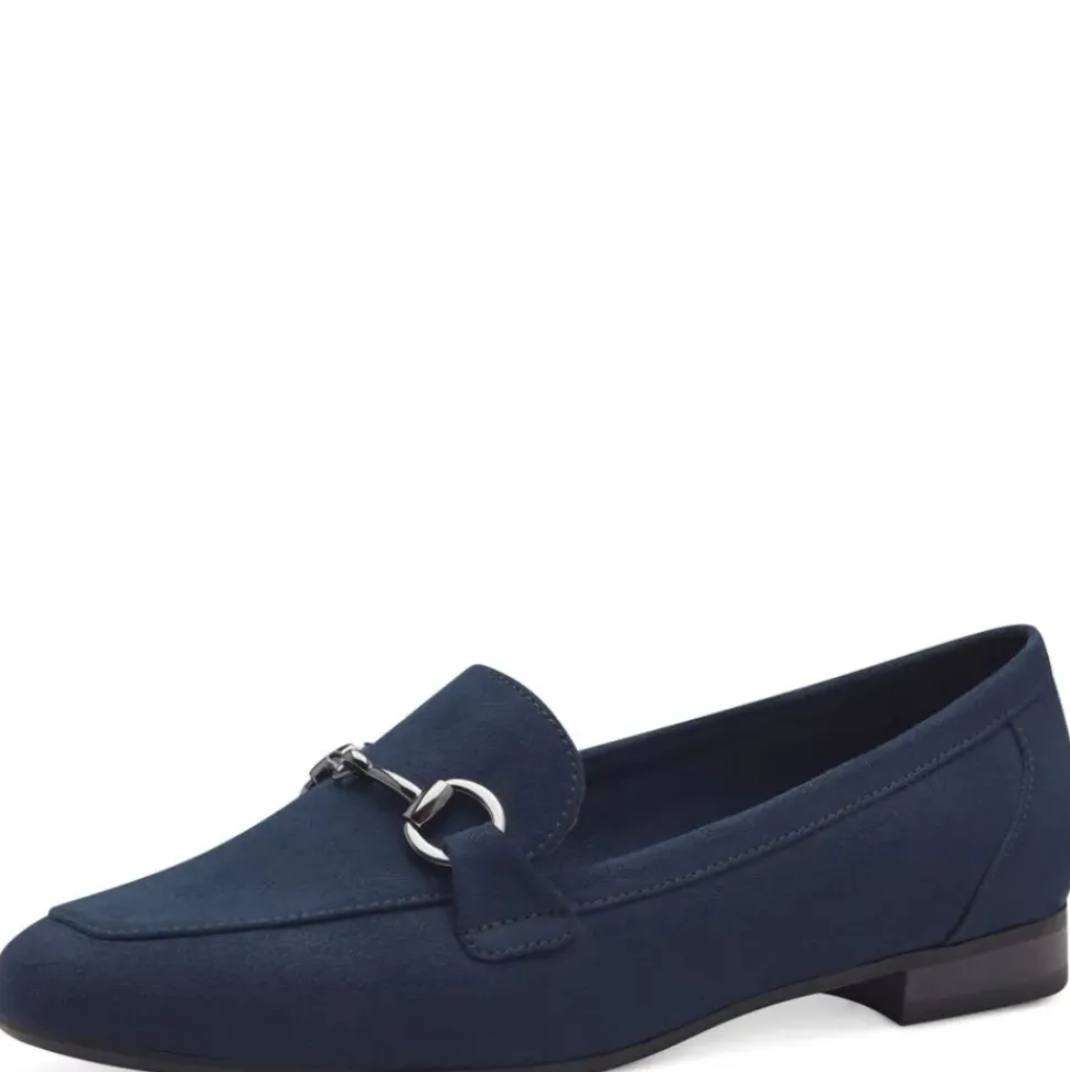 Marco Tozzi Slipper Loafer Kettendetail pink, blau S14 2-24212-42