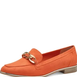 Marco Tozzi Slipper Loafer Kettendetail orange S14 2-24200-42