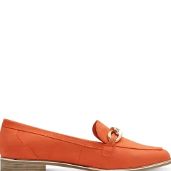 Marco Tozzi Slipper Loafer Kettendetail orange S14 2-24200-42