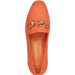 Marco Tozzi Slipper Loafer Kettendetail orange S14 2-24200-42