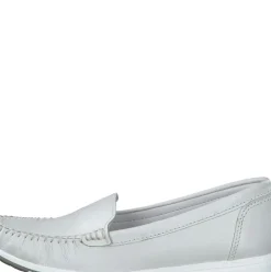 Marco Tozzi Slipper Loafer Leder weiß schwarz S14 2-24600-42