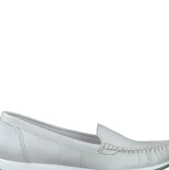 Marco Tozzi Slipper Loafer Leder weiß schwarz S14 2-24600-42