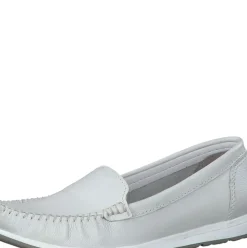 Marco Tozzi Slipper Loafer Leder weiß schwarz S14 2-24600-42