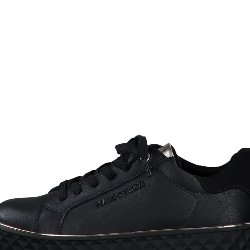 Marco Tozzi Sneaker Schnürung schwarz S23 2-23705-41