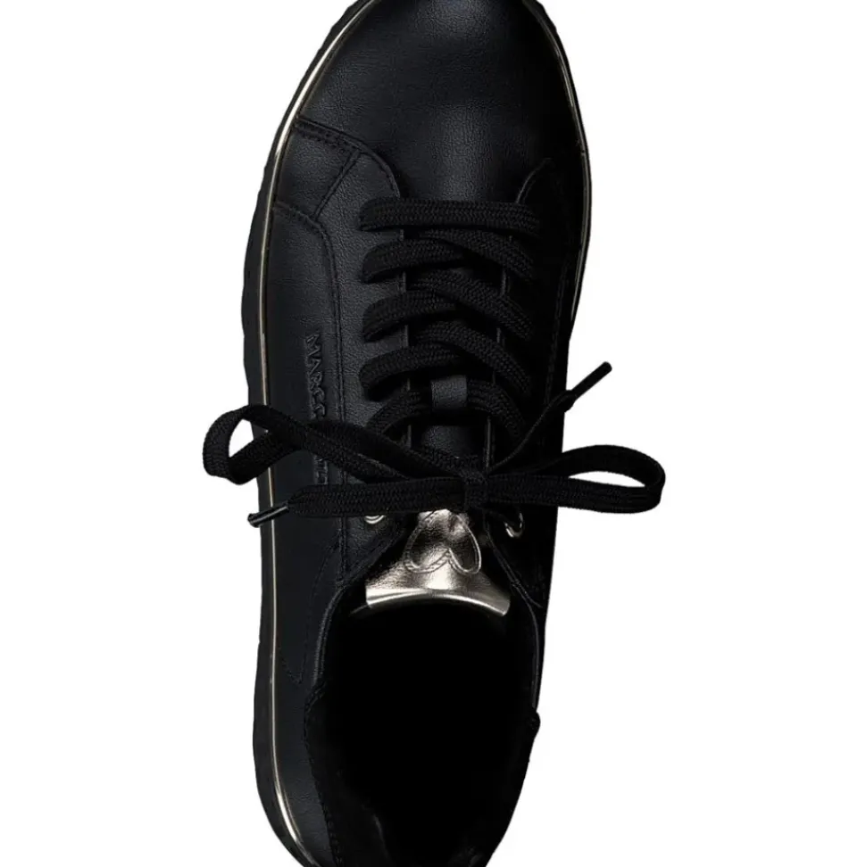 Marco Tozzi Sneaker Schnürung schwarz S23 2-23705-41