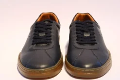 Marc Shoes STELLAN Herren Halbschuh Schnürer Glattleder blau 831402