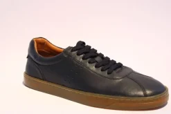 Marc Shoes STELLAN Herren Halbschuh Schnürer Glattleder blau 831402