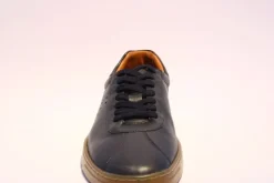 Marc Shoes STELLAN Herren Halbschuh Schnürer Glattleder blau 831402