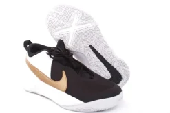 Nike TEAM HUSTELD D10 (GS) Kinder Sneaker schwarz gold S12 CW6735